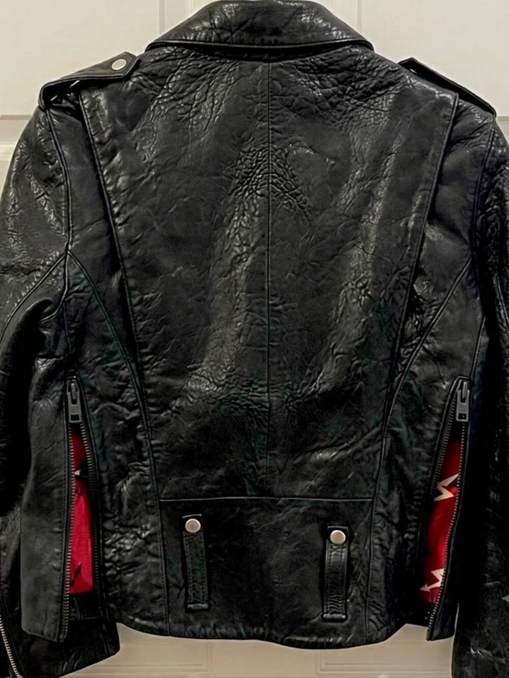 Zadig & Voltaire Leather Moto Jacket - Picture 6 of 14